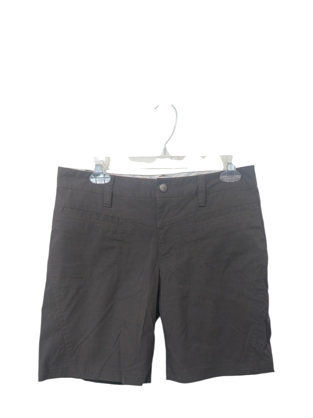 Athleta Brown Dipper Bermuda Hiking Shorts 6 Outdoor Gorpcore Active Granola